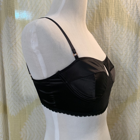 NWT Chelsea28 Modern Fem Keyhole Longline Bralette - Picture 4 of 8